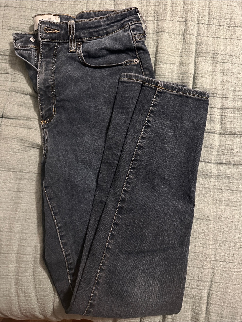 Slim Straight Dark Indigo Jeans